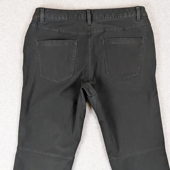 Lululemon ABC Utilitech Pants Mens 32 Black Stretch Canvas M5ABPS FITS LIKE SLIM - Picture 8 of 10
